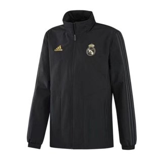 Giacca a vento Real Madrid 2019/20 Nero Giallo