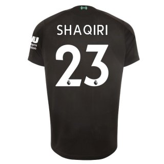 Maglia Liverpool NO.23 Shaqiri Terza 2019/20 Nero
