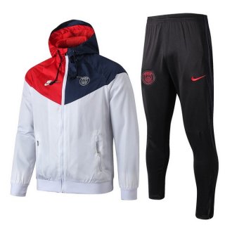 Giacca a vento Paris Saint Germain Set Completo 2019/20 Rosso Blu Grigio
