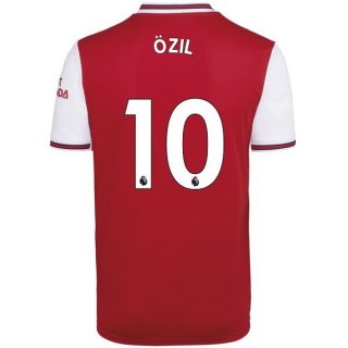 Maglia Arsenal NO.10 Ozil Home 2019/20 Rosso