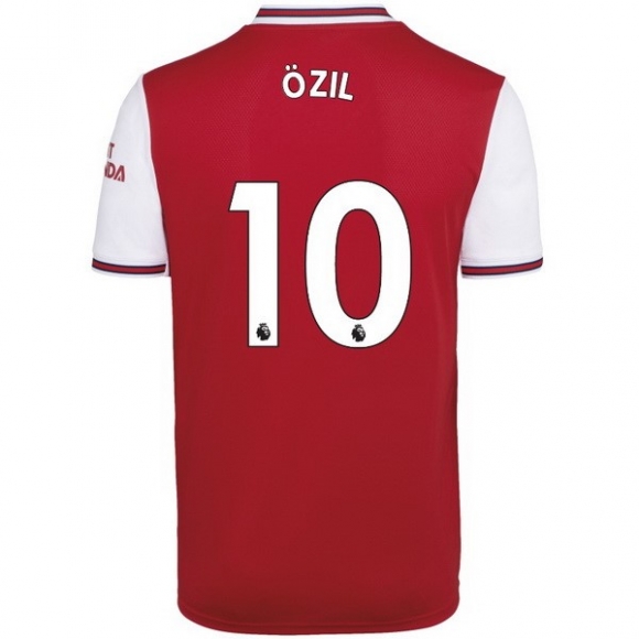 Maglia Arsenal NO.10 Ozil Home 2019/20 Rosso