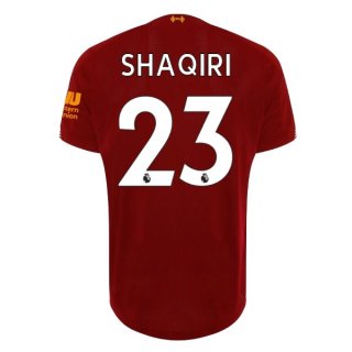 Maglia Liverpool NO.23 Shaqiri Home 2019/20 Rosso