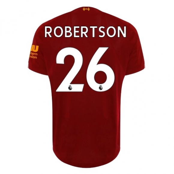 Maglia Liverpool NO.26 Robertson Home 2019/20 Rosso