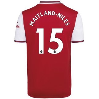 Maglia Arsenal NO.15 Maitland Niles Home 2019/20 Rosso