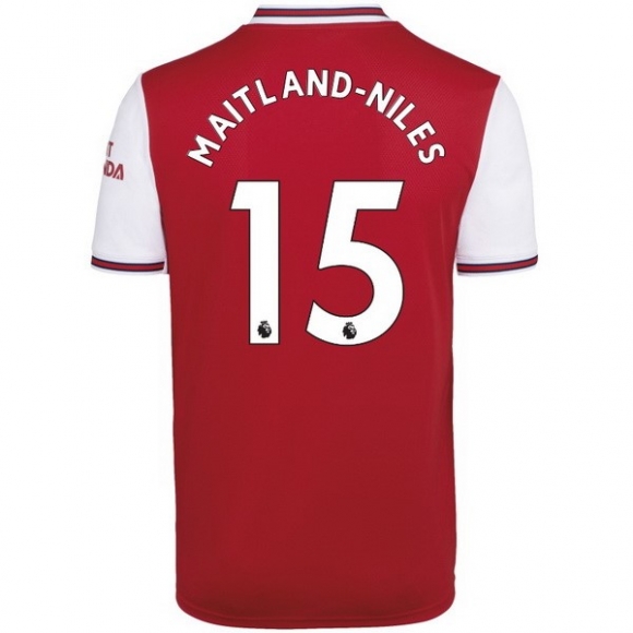 Maglia Arsenal NO.15 Maitland Niles Home 2019/20 Rosso