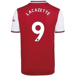 Maglia Arsenal NO.9 Lacazette Home 2019/20 Rosso