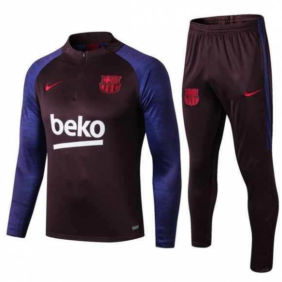 Giacca Bambino Barcellona 2019/20 Rosso Navy Porpora
