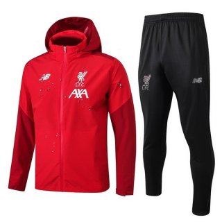 Giacca a vento Liverpool Set Completo 2019/20 Rosso Nero