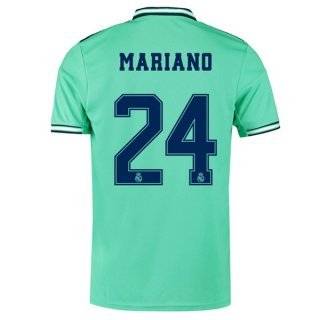 Maglia Real Madrid NO.24 Mariano Terza 2019/20 Verde