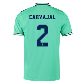 Maglia Real Madrid NO.2 Carvajal Terza 2019/20 Verde