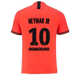 JORDAN Maglia Paris Saint Germain NO.10 Neymar JR Away 2019/20 Arancione