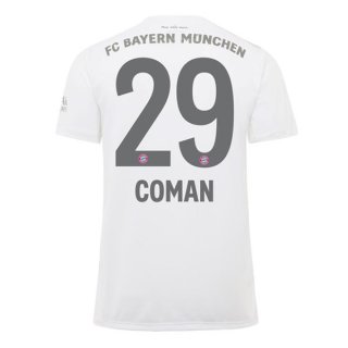 Maglia Bayern Munich NO.29 Coman Away 2019/20 Bianco