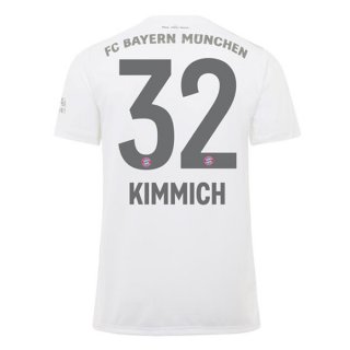 Maglia Bayern Munich NO.32 Kimmich Away 2019/20 Bianco