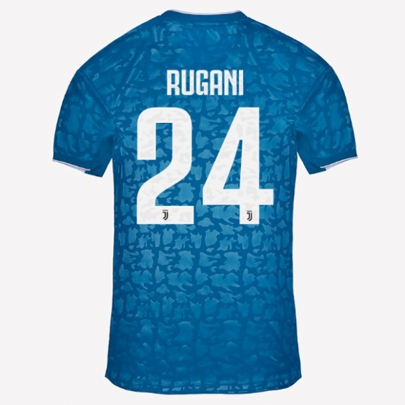 Maglia Juventus NO.24 Rugani Terza 2019/20 Blu