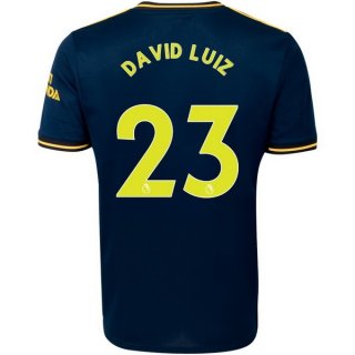 Maglia Arsenal NO.23 David Luiz Terza 2019/20 Blu