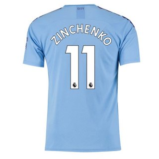 Maglia Manchester City NO.11 Zinchenko Home 2019/20 Blu