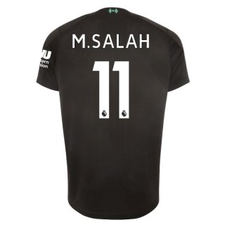 Maglia Liverpool NO.11 M.Salah Terza 2019/20 Nero