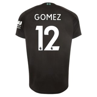 Maglia Liverpool NO.12 Gomez Terza 2019/20 Nero
