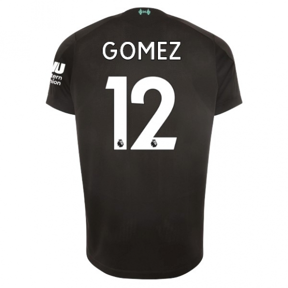 Maglia Liverpool NO.12 Gomez Terza 2019/20 Nero