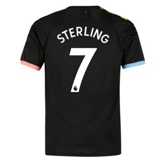 Maglia Manchester City NO.7 Sterling Away 2019/20 Nero