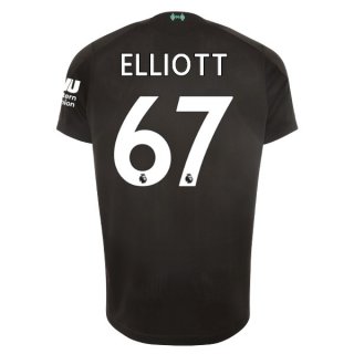 Maglia Liverpool NO.67 Elliott Terza 2019/20 Nero