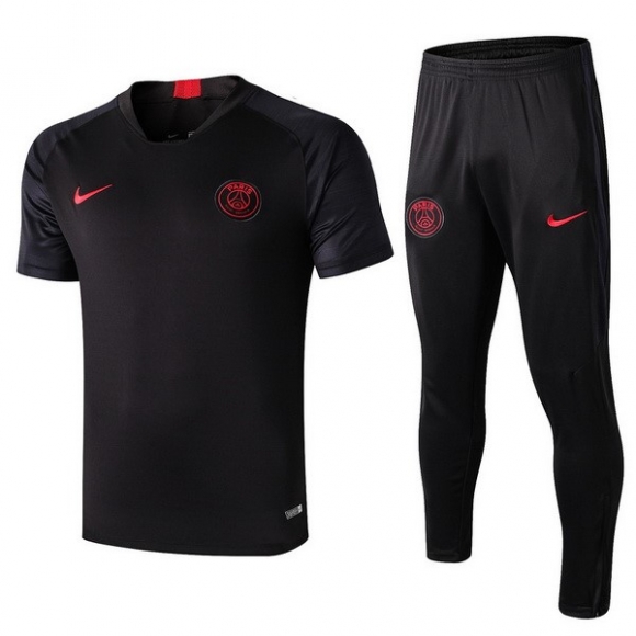 Formazione Paris Saint Germain Set Completo 2019/20 Nero Rosso