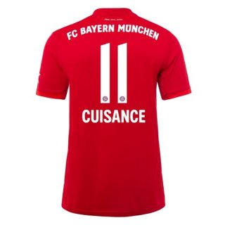 Maglia Bayern Munich NO.11 Cuisance Home 2019/20 Rosso