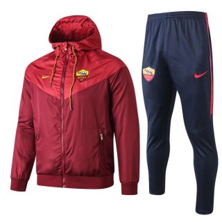 Giacca a vento AS Roma Set Completo 2019/20 Rosso Blu