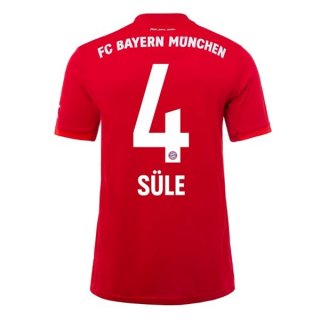 Maglia Bayern Munich NO.4 Sule Home 2019/20 Rosso