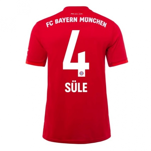 Maglia Bayern Munich NO.4 Sule Home 2019/20 Rosso