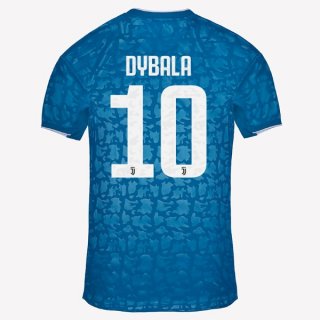 Maglia Juventus NO.10 Dybala Terza 2019/20 Blu