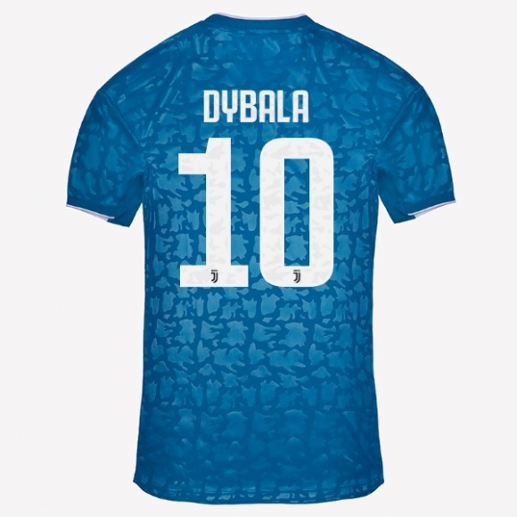 Maglia Juventus NO.10 Dybala Terza 2019/20 Blu