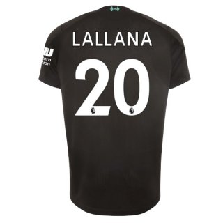 Maglia Liverpool NO.20 Lallana Terza 2019/20 Nero