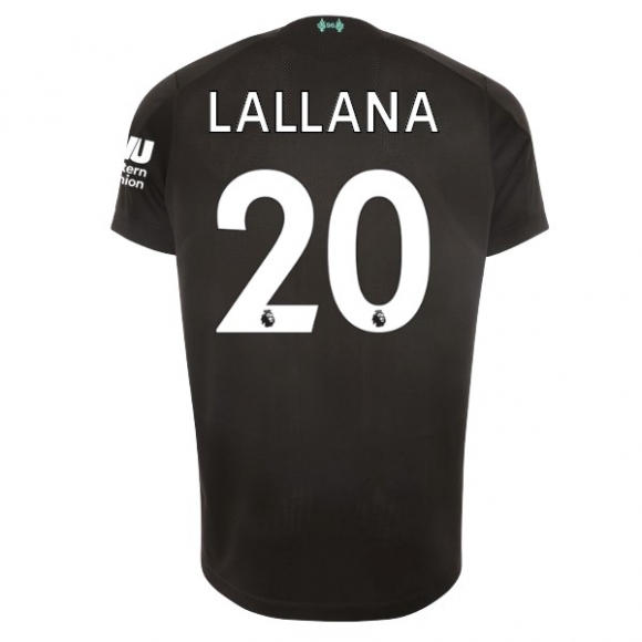 Maglia Liverpool NO.20 Lallana Terza 2019/20 Nero