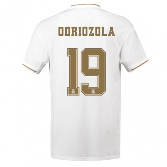 Maglia Real Madrid NO.19 Odriozola Home 2019/20 Bianco