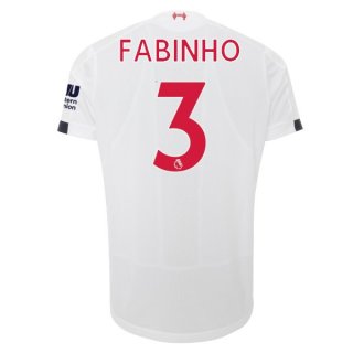 Maglia Liverpool NO.3 Fabinho Away 2019/20 Bianco