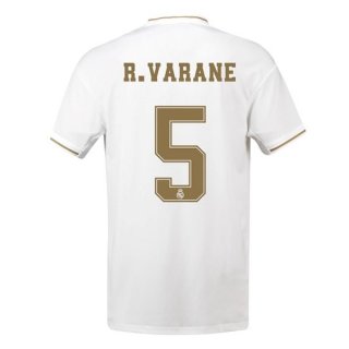 Maglia Real Madrid NO.5 Varane Home 2019/20 Bianco