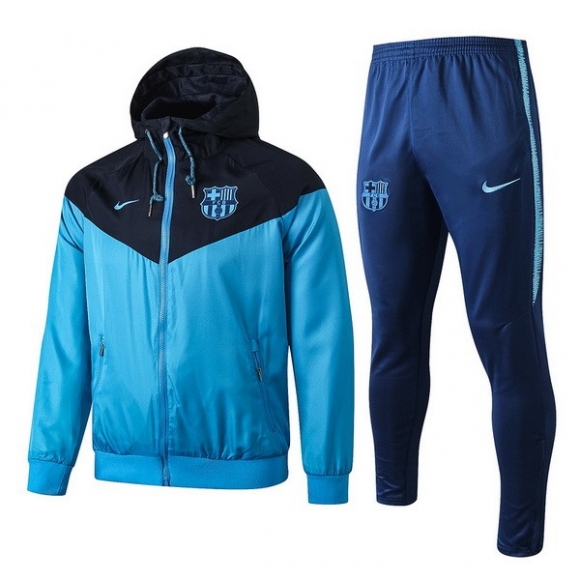 Giacca a vento Barcellona Set Completo 2019/20 Blu