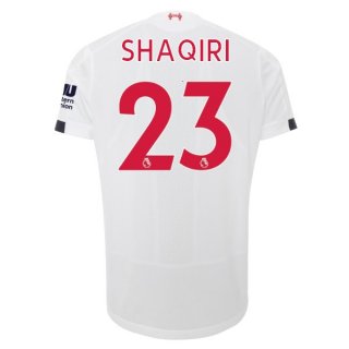 Maglia Liverpool NO.23 Shaqiri Away 2019/20 Bianco