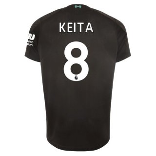 Maglia Liverpool NO.8 Keita Terza 2019/20 Nero