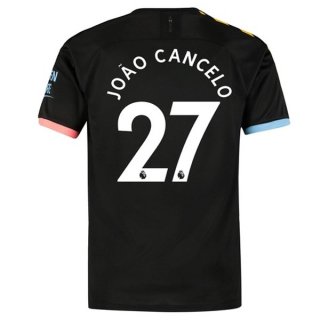 Maglia Manchester City NO.27 Cancelo Away 2019/20 Nero
