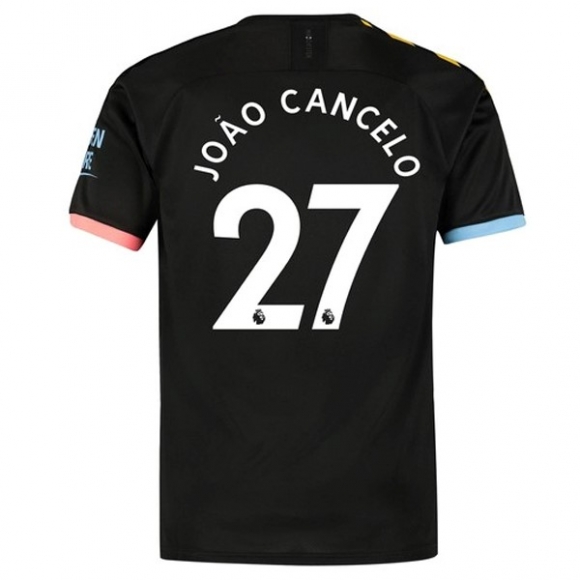 Maglia Manchester City NO.27 Cancelo Away 2019/20 Nero