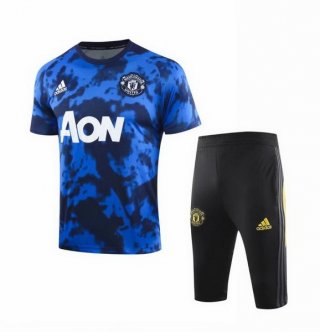 Formazione Manchester United Set Completo 2019/20 Blu Nero