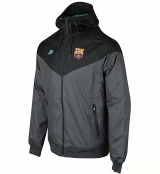 Giacca a vento Barcellona 2019/20 Grigio Nero
