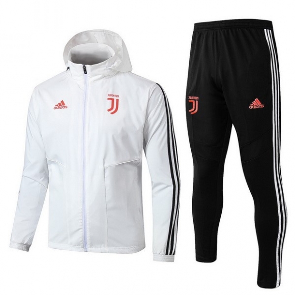 Giacca a vento Juventus Set Completo 2019/20 Bianco Nero