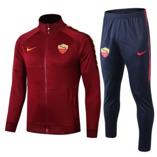 Giacca Bambino AS Roma 2019/20 Rosso Navy