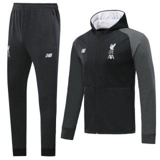 Giacca Liverpool 2019/20 Nero Bianco Grigio