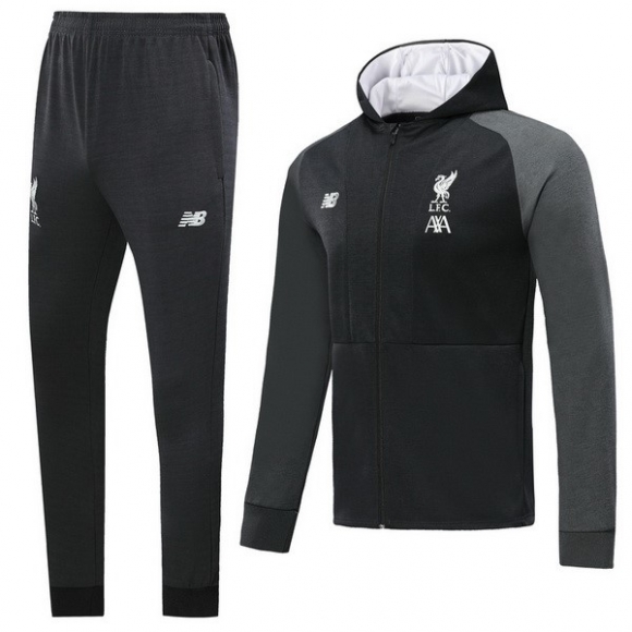 Giacca Liverpool 2019/20 Nero Bianco Grigio