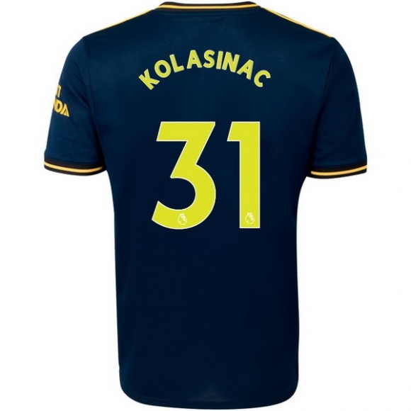Maglia Arsenal NO.31 Kolasinac Terza 2019/20 Blu