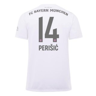 Maglia Bayern Munich NO.14 Perisic Away 2019/20 Bianco